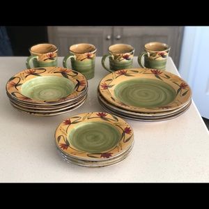 Pier 1 ‘Elisabeth’ 4-Piece Dinnerware Set